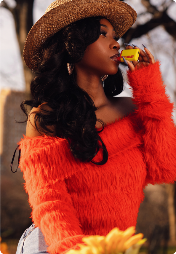 Holiday H-Bar Golden Hour THC vape device