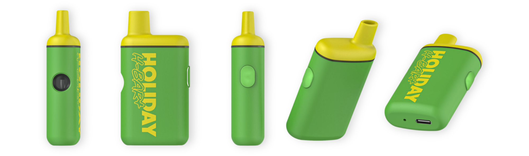 Holiday H-Bar Plus Day Trip 2g rechargeable THC vape - limeade