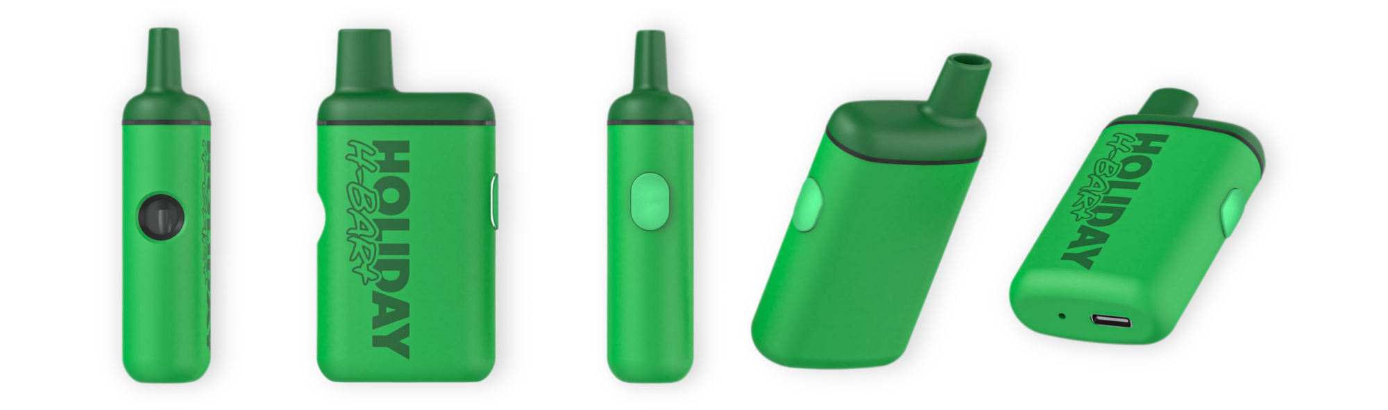 Holiday H-Bar Plus Happy Camper 2g rechargeable THC vape - flapjacks