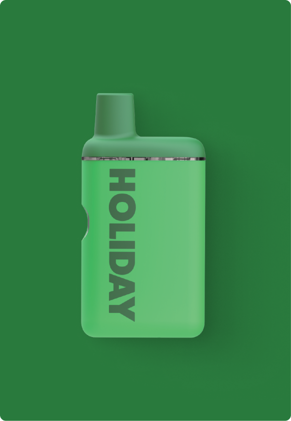 Holiday H-Bar Happy Camper THC vape - flapjacks