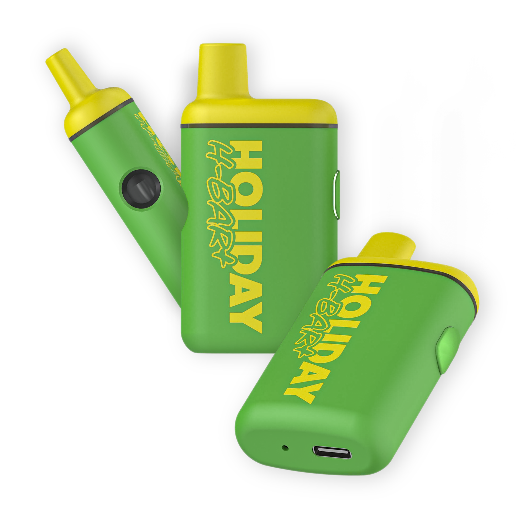 Holiday H-Bar Plus Day Trip 2G THC Vape H-Bar Plus hardware features