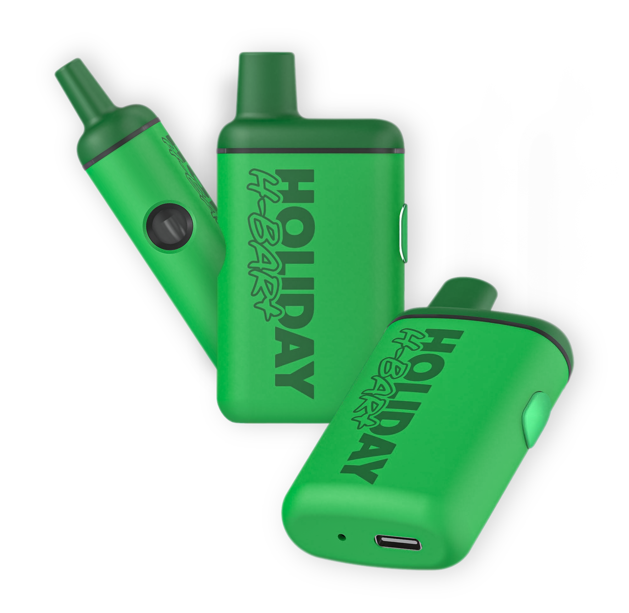 Holiday H-Bar Plus Happy Camper 2G THC Vape H-Bar Plus hardware features